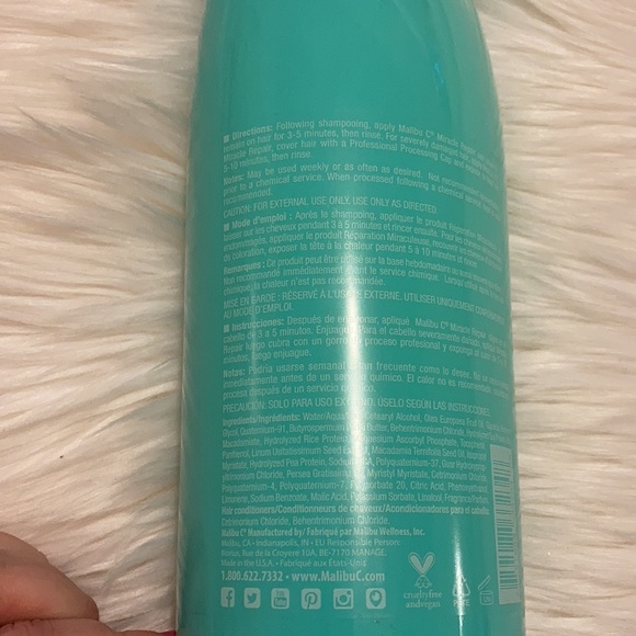 NEW Malibu C Miracle Repair Wellness Reconstructor - Picture 4 of 5
